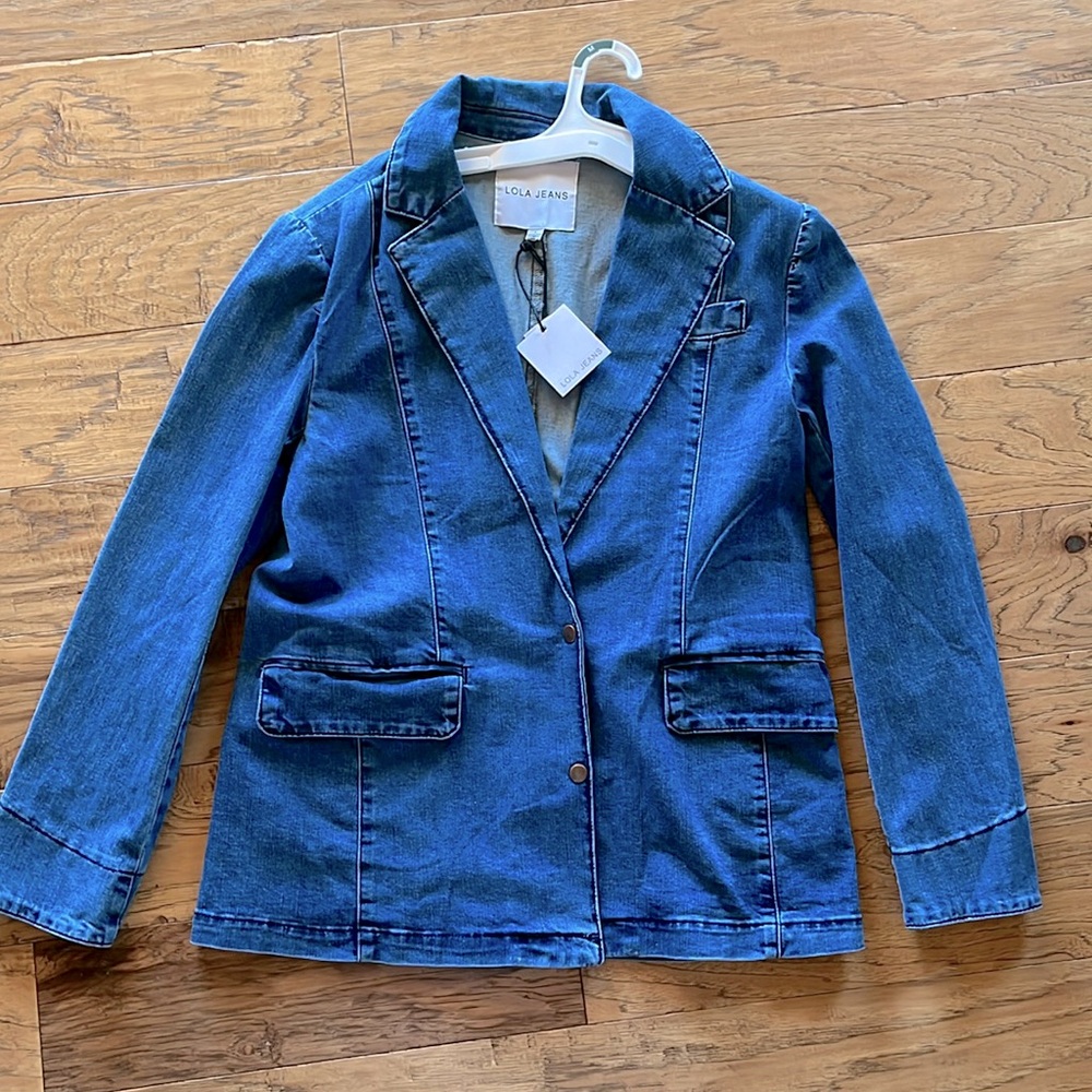 Oversized Denim Jacket Size S
